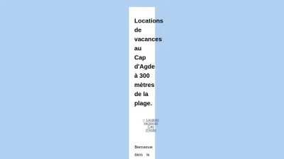Cap d'Agde Locations